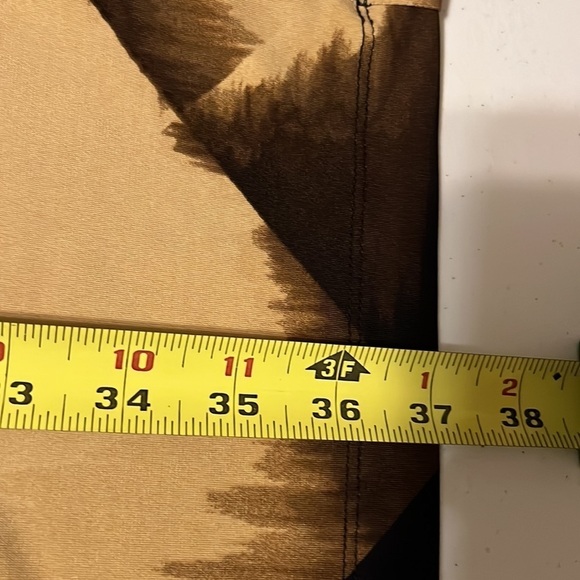 Dana Buckman sleeveless dress, embroidered trim, sz xl - Picture 6 of 6